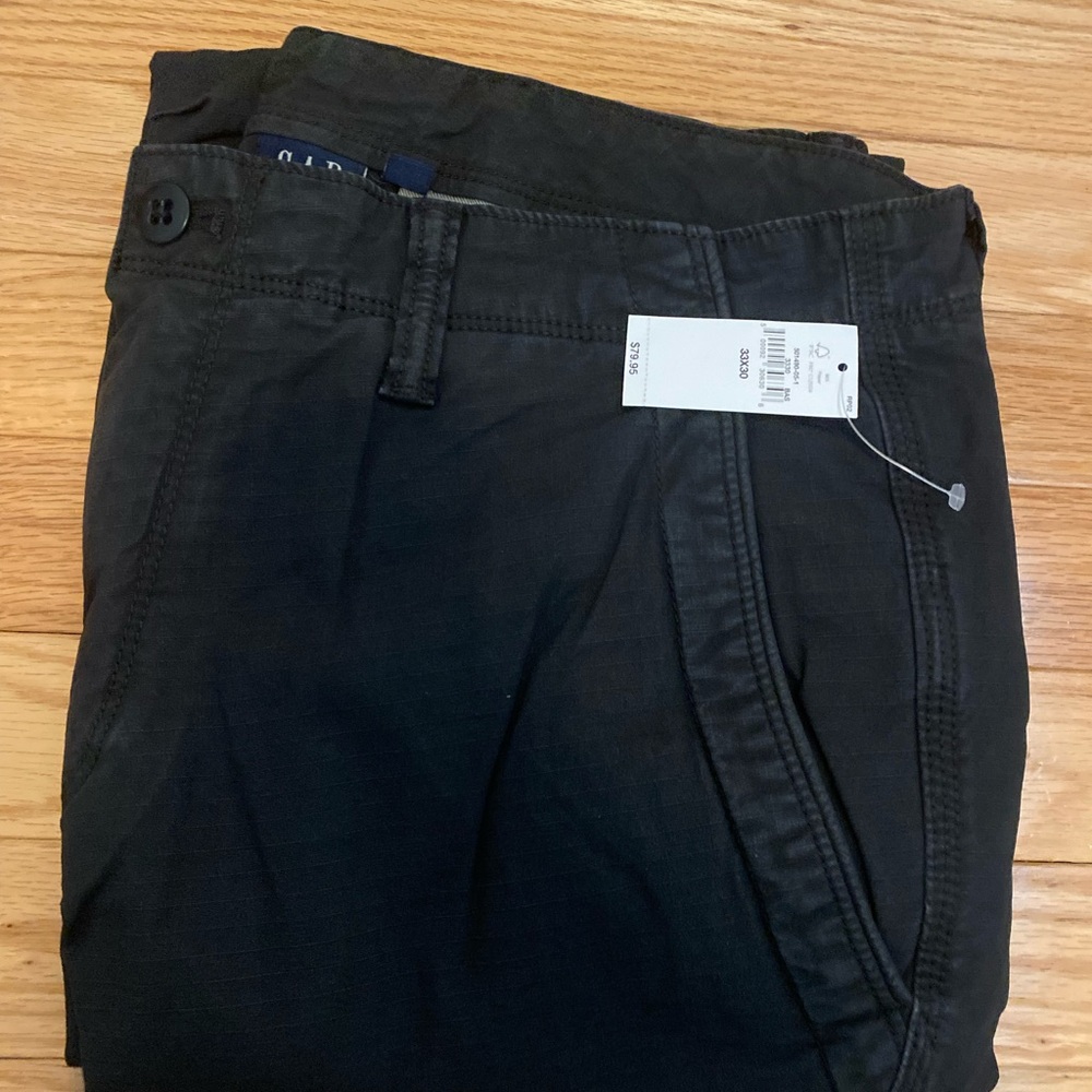 NWT GAP Black Chinos Classic Style